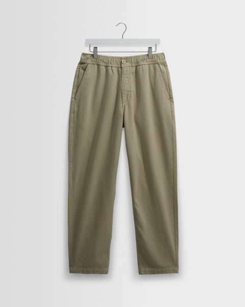 Kurt – Hellkhakifarbene Hose aus Bio-Baumwolle