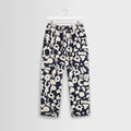 Kurt – Marineblaue und Ecru-Spin-Jacquard-Hose