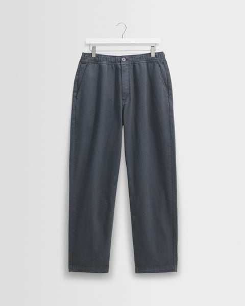 Kurt – Petrolblaue Bio-Baumwollhose