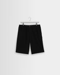 Kyle – Shorts aus schwarzem Bio-Baumwoll-Twill