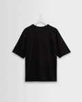 Milton - Black Organic Compact Cotton T-Shirt
