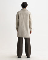 wax london men's Navarino - Stone Water Repellent Twill Mac