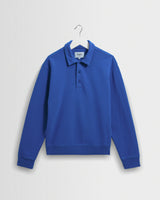 wax london men's Newington - Royal Blue Dry Loopback Sweatshirt