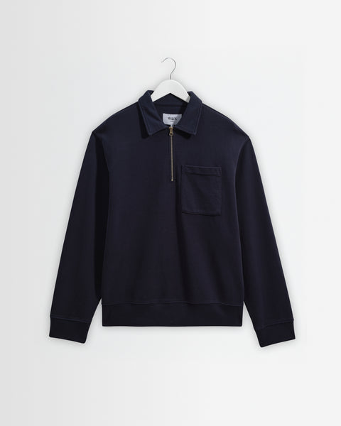 Rockley – Overshirt aus Jumbo-Cord mit grafischem Muster in Marineblau und Khaki
