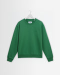Sidney – Sweatshirt aus Loopback-Baumwolle in Washed Green