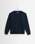 Sidney – Marineblaues Loopback-Baumwoll-Sweatshirt