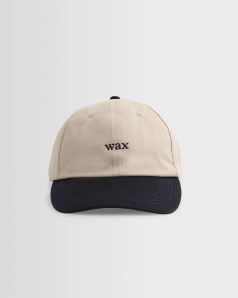 Spencer - Stone And Navy Cotton Sports Cap