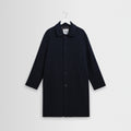 Stan - Manteau court double face marine